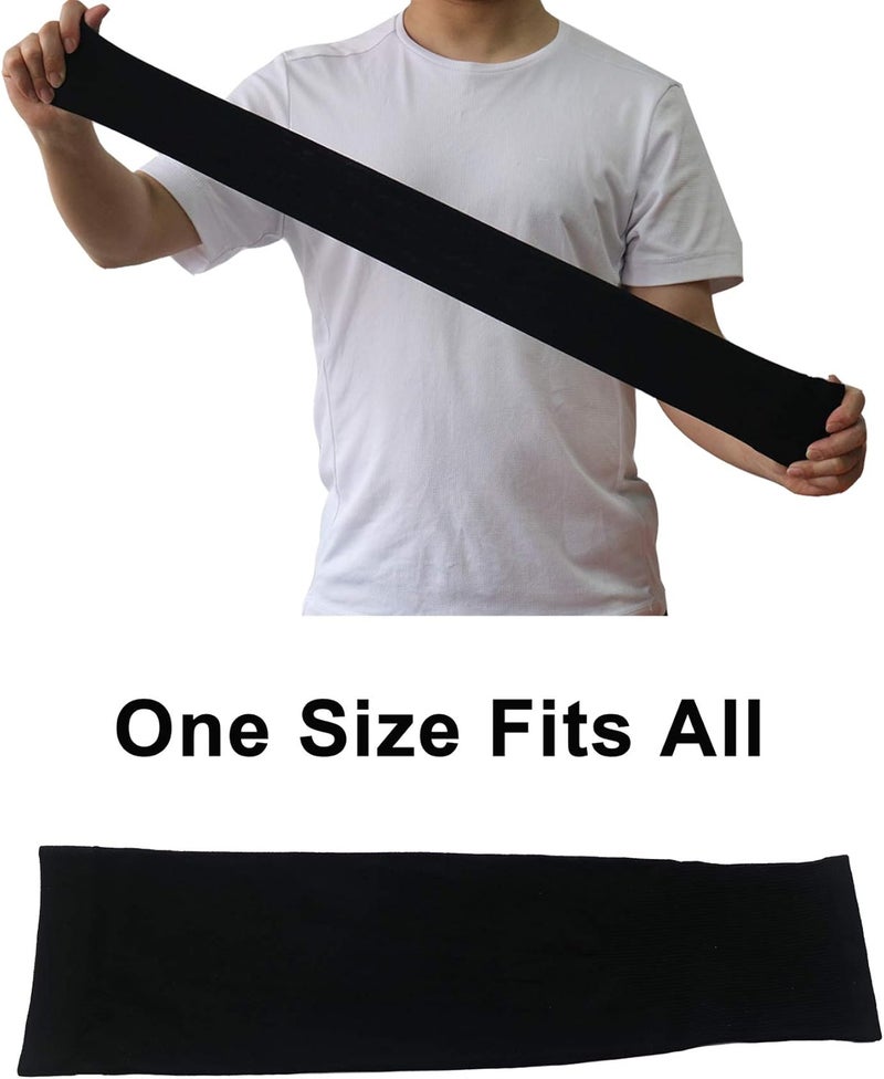 PFFY 2 Pairs UV Protection Cooling Arm Sleeves for Men and Women UPF 50 Sun Sleeve - Image 4